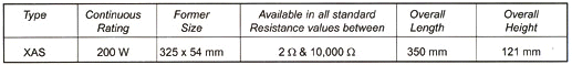LABORATORY POWER SLIDER RESISTOR 
